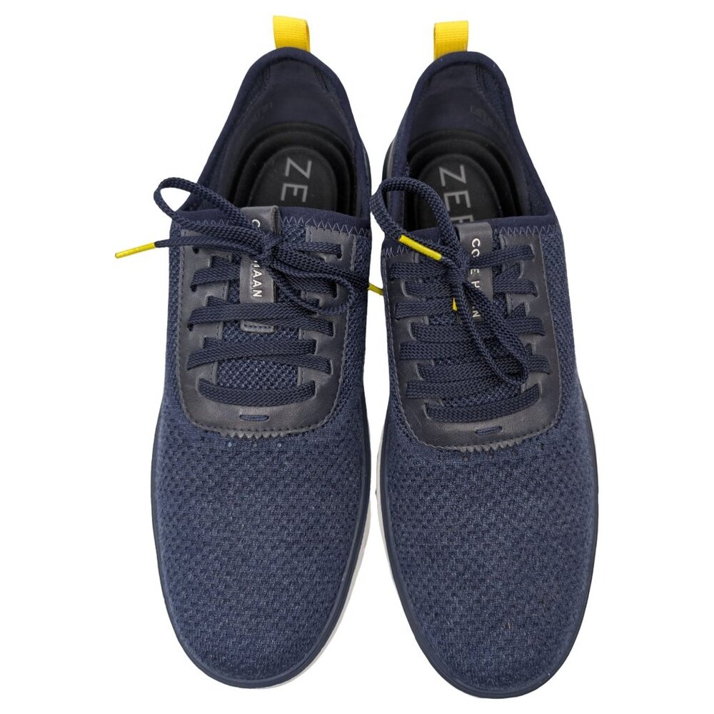 Cole Haan Generation ZeroGrand Shoe Mens Marine Blue Knit C30531 Sneaker Sz 11.5 - Picture 7 of 11